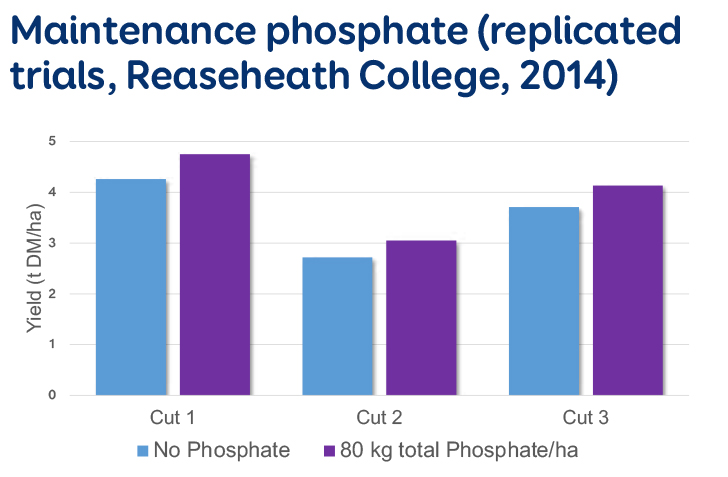 Maintenance phosphate trials