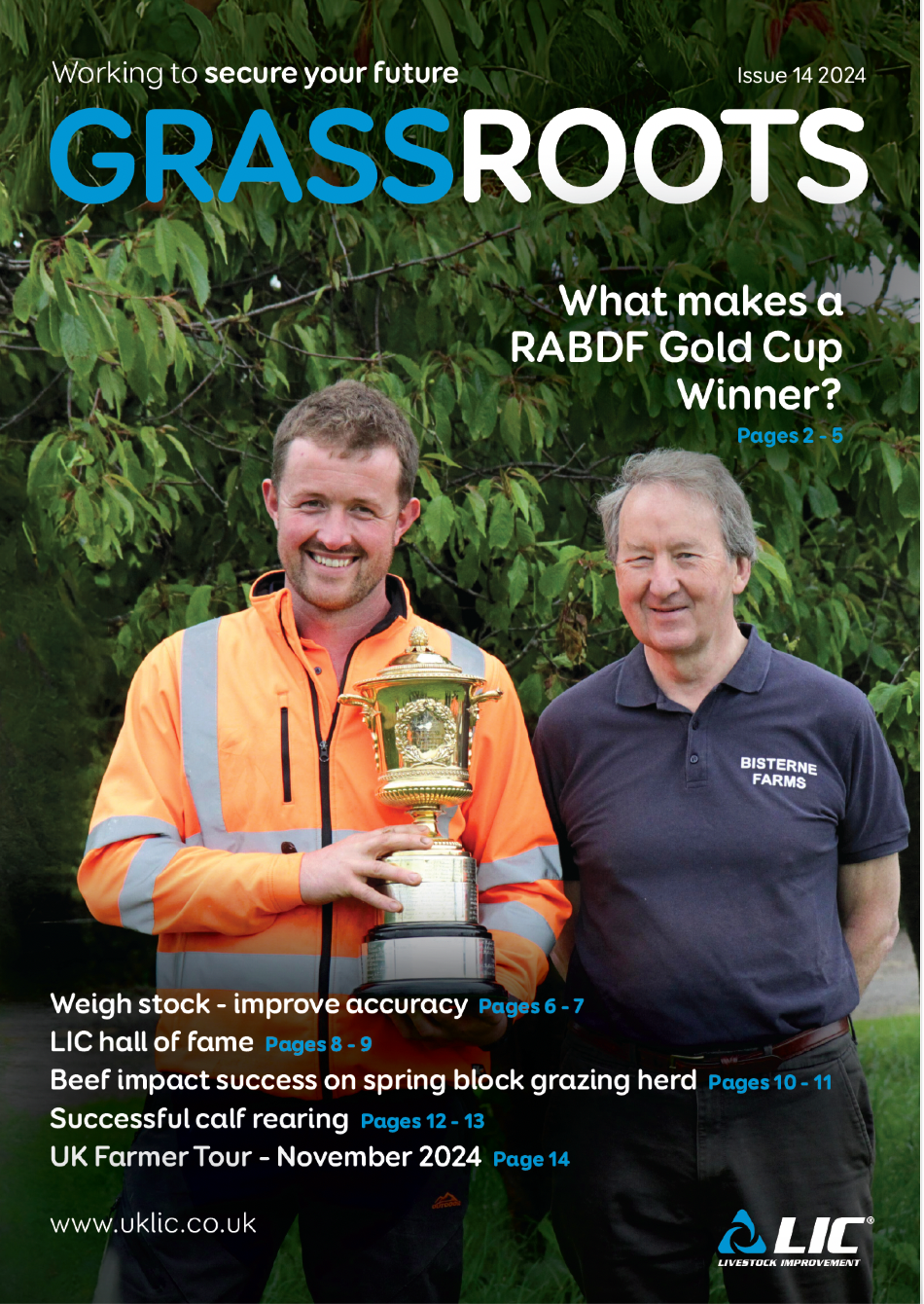 LIC UK GrassRoots dairy farming publication